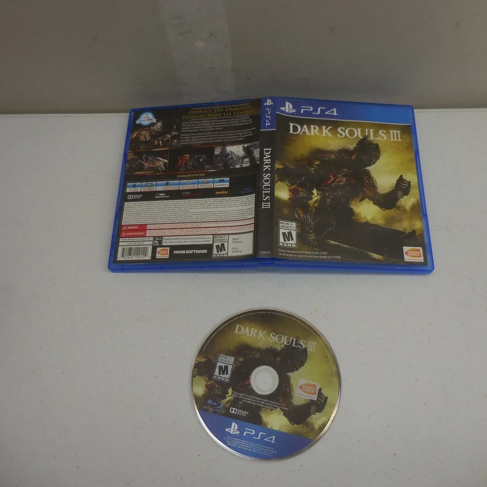Dark Souls III PS4 Sony PlayStation 4 Action RPG FromSoftware Bandai Namco 2016
